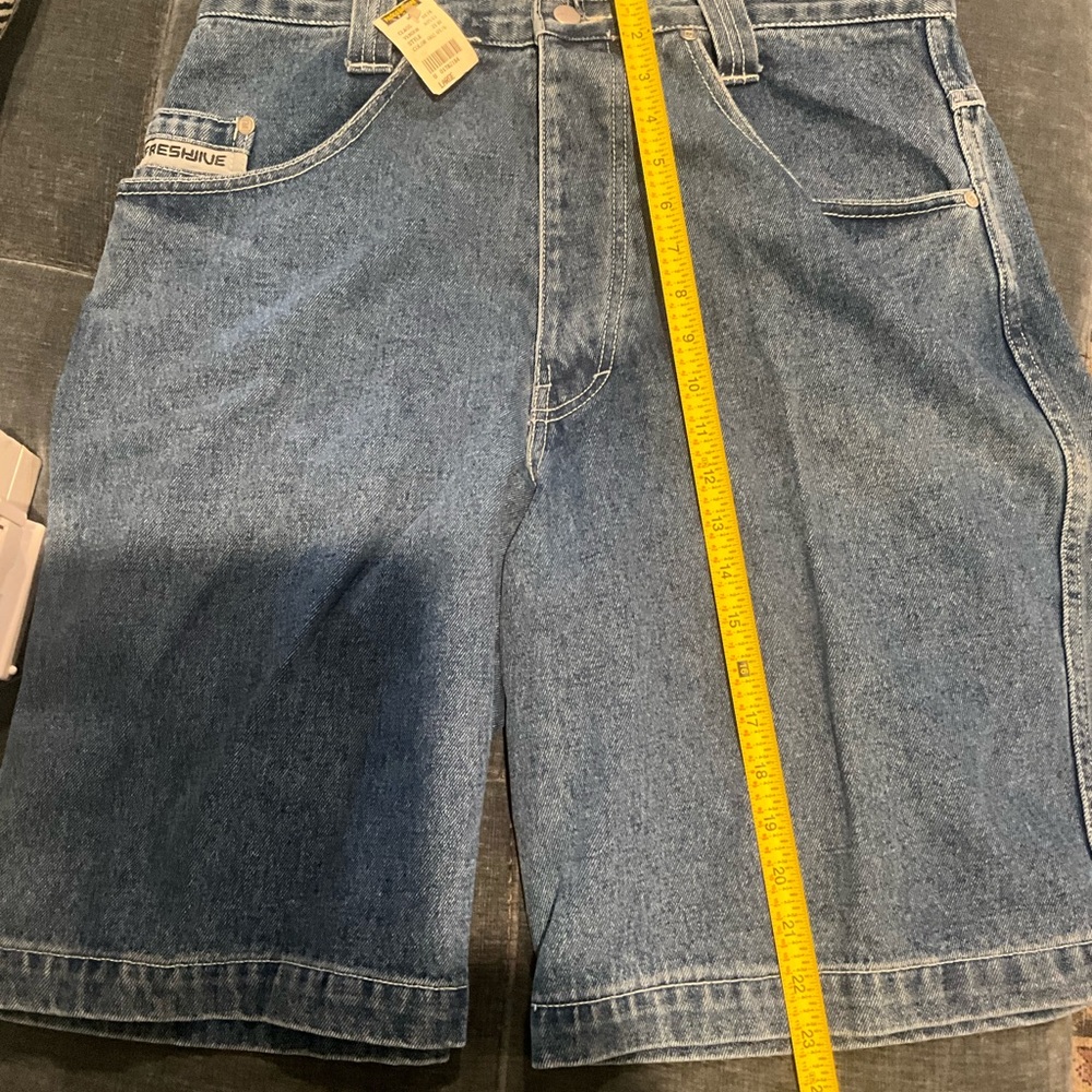 Men's Denim Blue Jean Shorts
